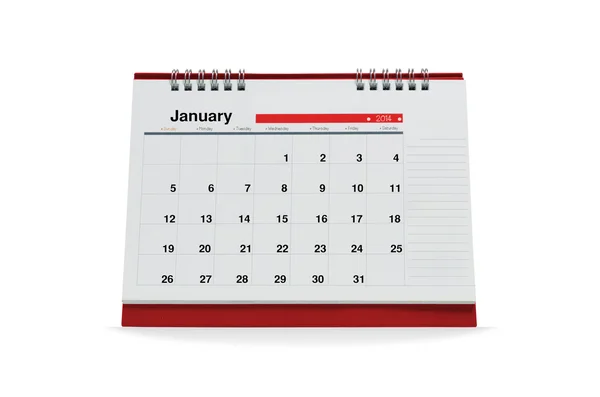 Calendrier de janvier — Photo