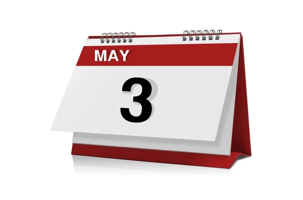 Calendario de mayo —  Fotos de Stock