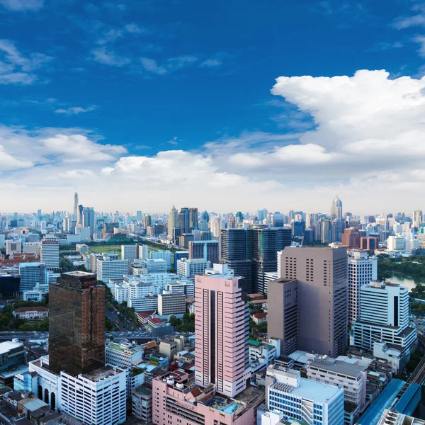 Vista para a cidade de Bangkok — Fotografia de Stock