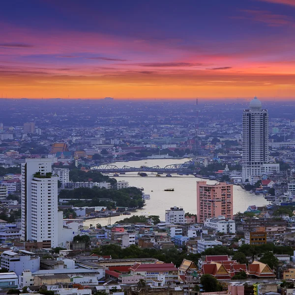 Вид Бангкока — стоковое фото