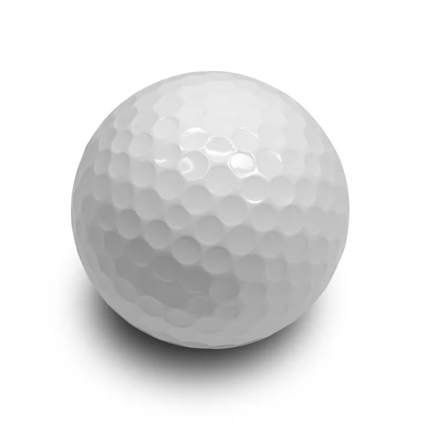 Golfbal geïsoleerd — Stockfoto