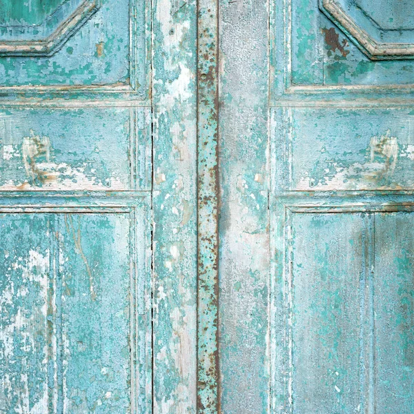 Vuile oude deur — Stockfoto