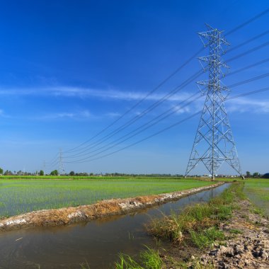 yüksek gerilim elektrik direği
