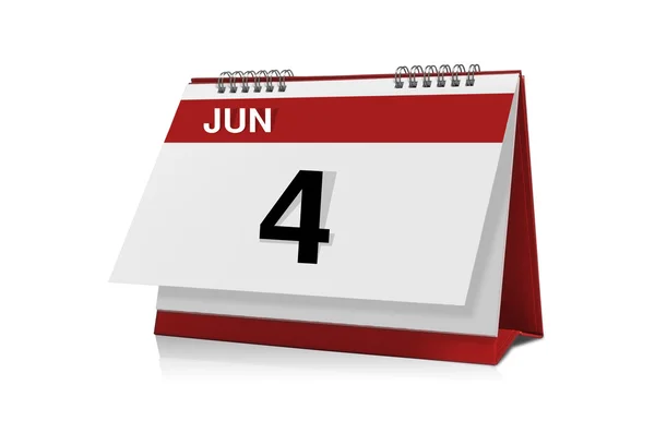 6月カレンダー — ストック写真