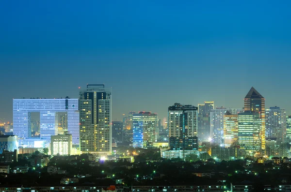 Uitzicht op de stad Bangkok — Stockfoto