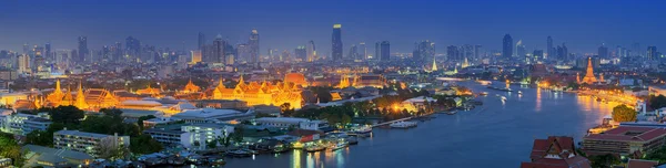 Панорама перегляд Бангкока — стокове фото