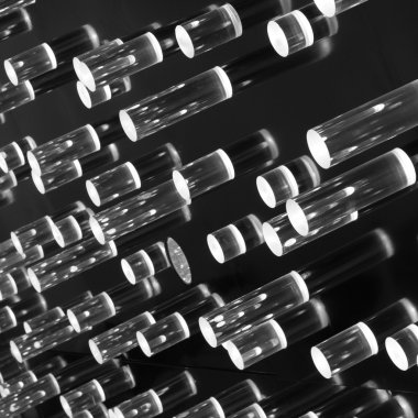 ışık plastik çubuklar.