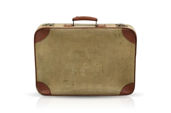 Винтажный чемодан — стоковое фото
