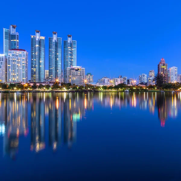 曼谷夜景 — 图库照片