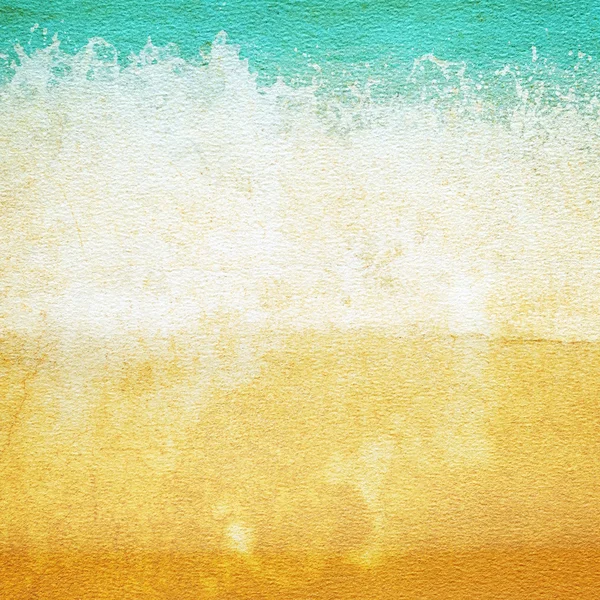 Textura de papel con playa . —  Fotos de Stock