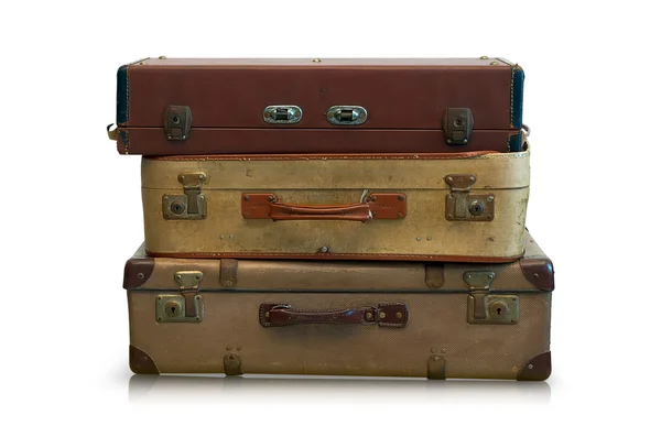 Sztuka walizka — Zdjęcie stockowe