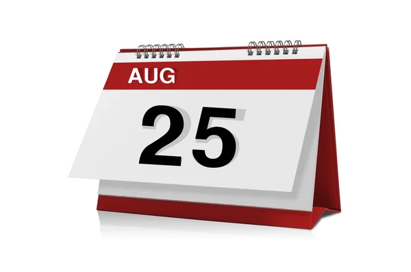 August calendar — Stock Photo, Image