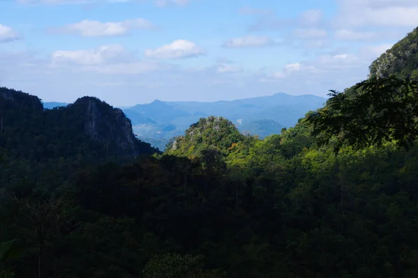 View Way Doi Luang Chiang Dao Chiang Mai Thailand — Stock Photo, Image