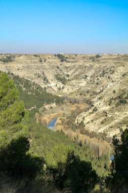 Gorge over the river Batan in Alcal del Jcar. Albacete