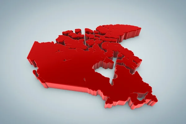 Canada Map — Stock Photo, Image