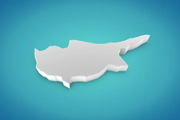 Cyprus Map — Stock Photo, Image