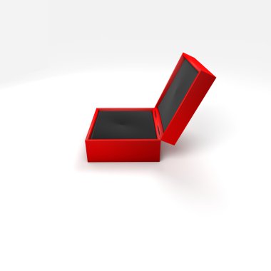 farklı renk ve açı ile 3D kutu