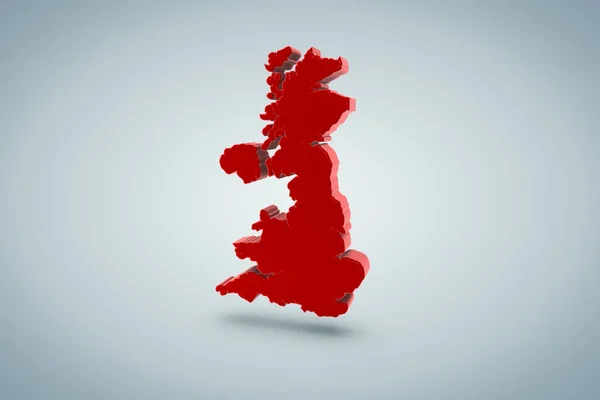 Inglaterra mapa — Fotografia de Stock