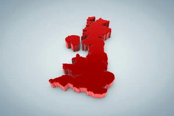 Inglaterra mapa — Foto de Stock