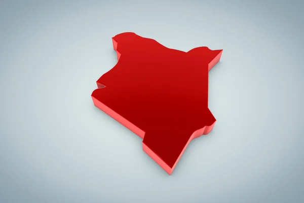 Kenya Map — Stock Photo, Image