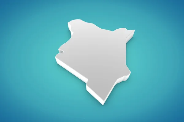 Kenya Map — Stock Photo, Image