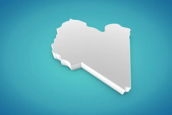 Libya Map — Stock Photo, Image