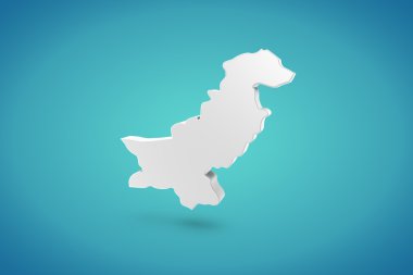 Pakistan Map clipart