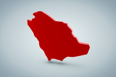 Suudi Arabistan haritası