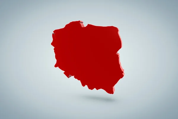 Poland Map — Stock Photo, Image