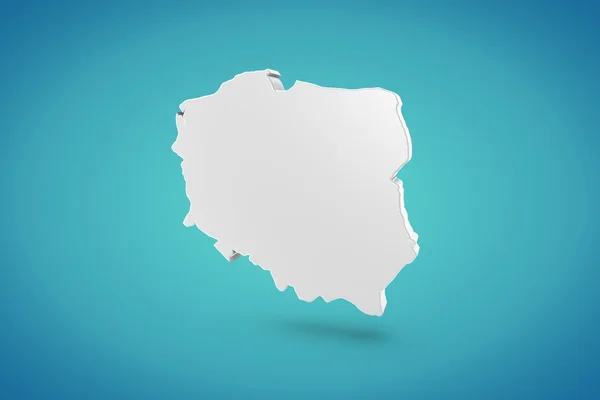 Poland Map — Stock Photo, Image