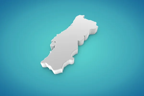 Portugal Map — Stock Photo, Image