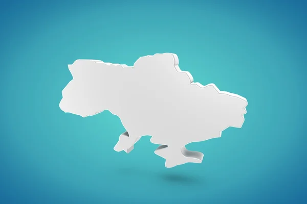 Ukraine Map — Stock Photo, Image