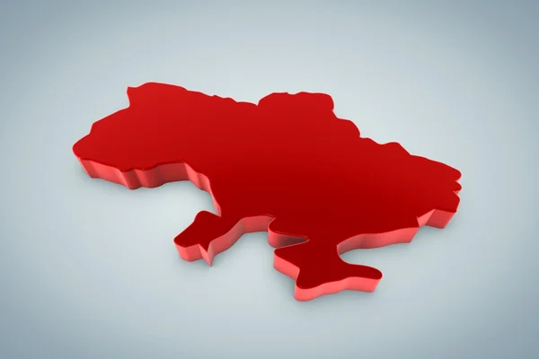 Ukraine Map — Stock Photo, Image