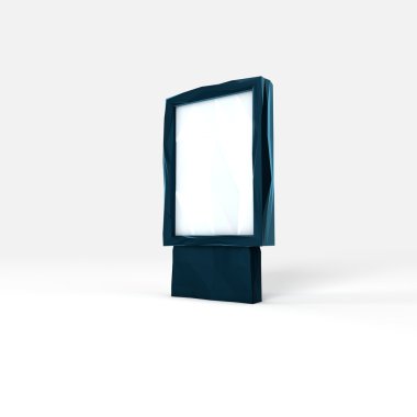 boş billboard ve kurulu açık koleksiyonu