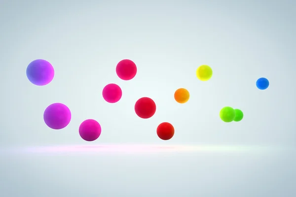 Boules de couleur — Photo