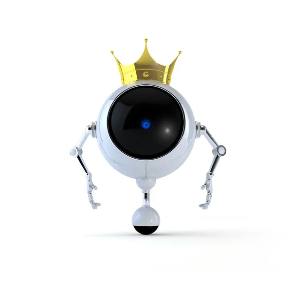 Király Robot — Stock Fotó