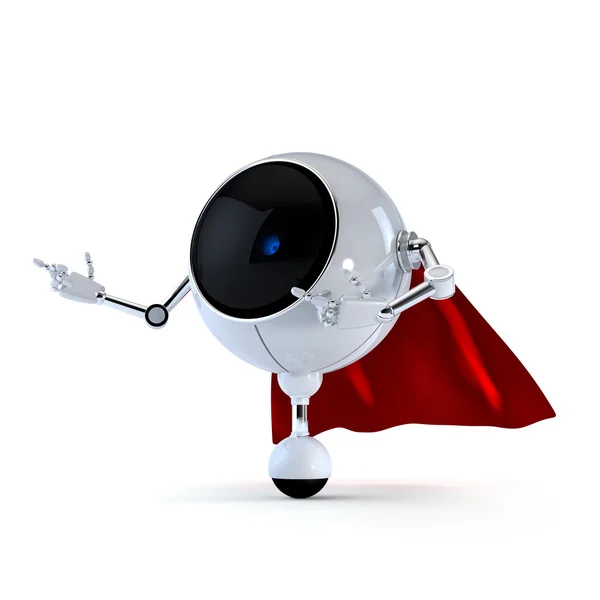 Super bohater robota — Zdjęcie stockowe