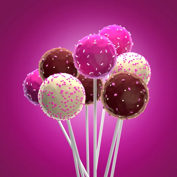 Pop Cakes — Stock Photo, Image