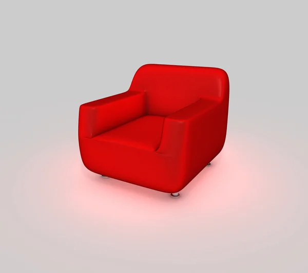 Red Couch — Stock Photo, Image