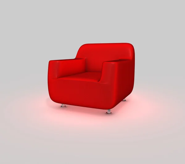 Red Couch — Stock Photo, Image