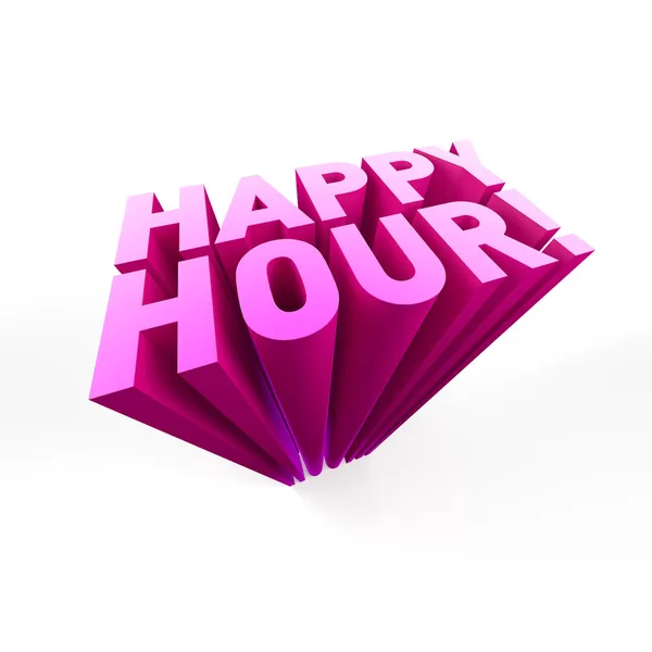 Happy Hour! lizenzfreie Stockbilder