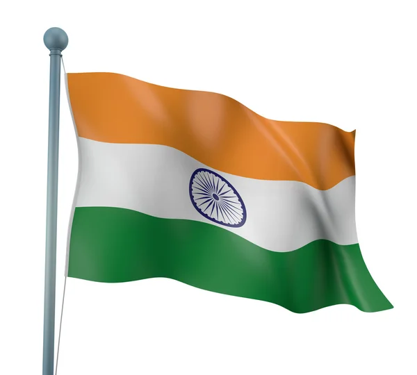 Vlag van India — Stockfoto