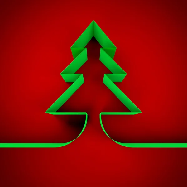Kreativer Weihnachtsbaum — Stockfoto