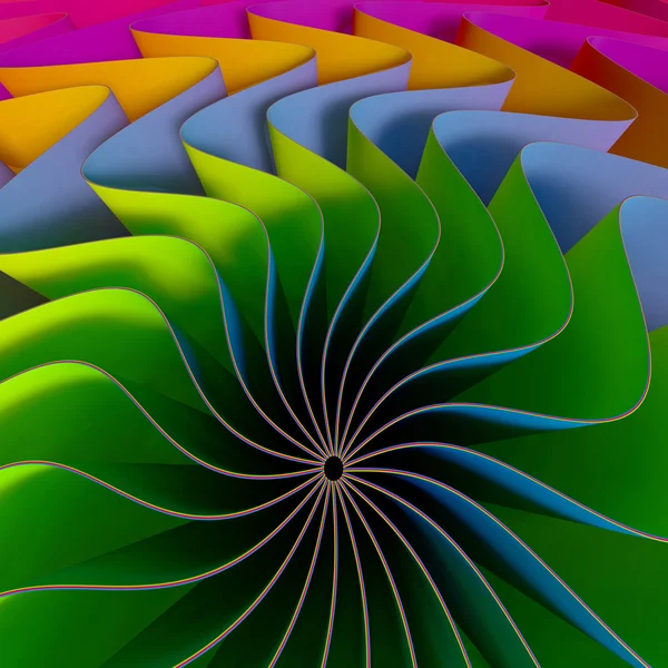 3D барвистий фон лінії — стокове фото