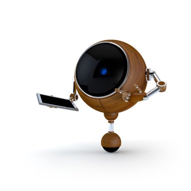 robot akıllı yastık tutmak