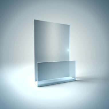 boş cam Brosürlük