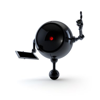 robot akıllı yastık tutmak