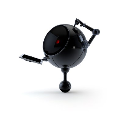 robot akıllı yastık tutmak