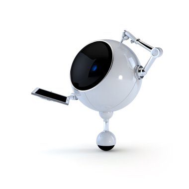 robot akıllı yastık tutmak