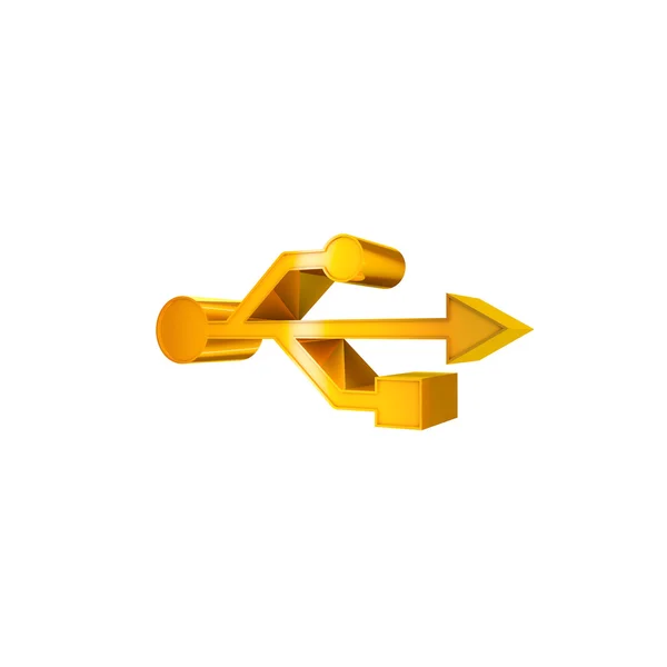 Gold Icon Collection — Stock Photo, Image